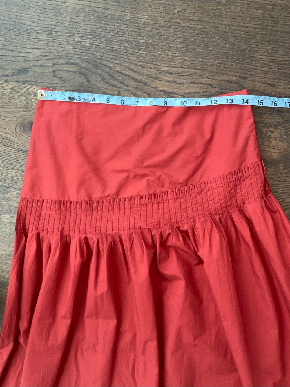 Topshop Pintuck Poplin Maxi Skirt - Picture 9 of 9